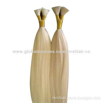 22-inch Mixed Color Human Remy Bulk Hair
